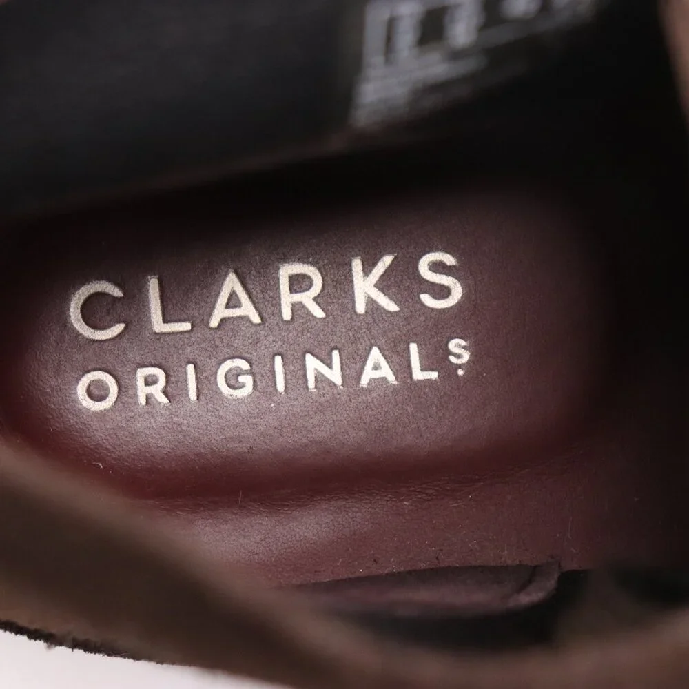 Clarks Original Chukka Men's Size 10 Brown Suede Casual Crepe Sole Boot Lace Up